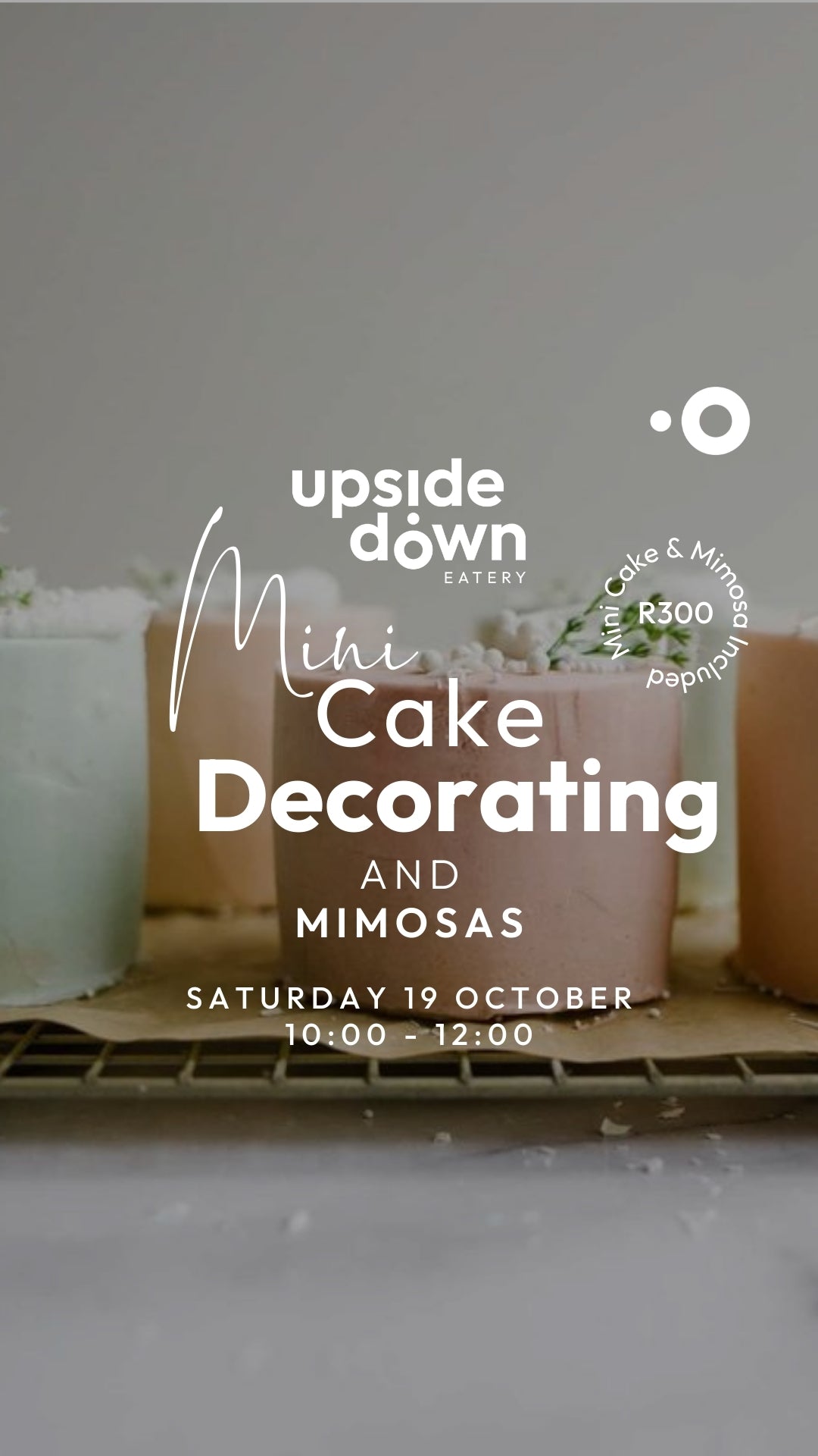 Mini Cake Decorating and Mimosas 19 Oct 2024