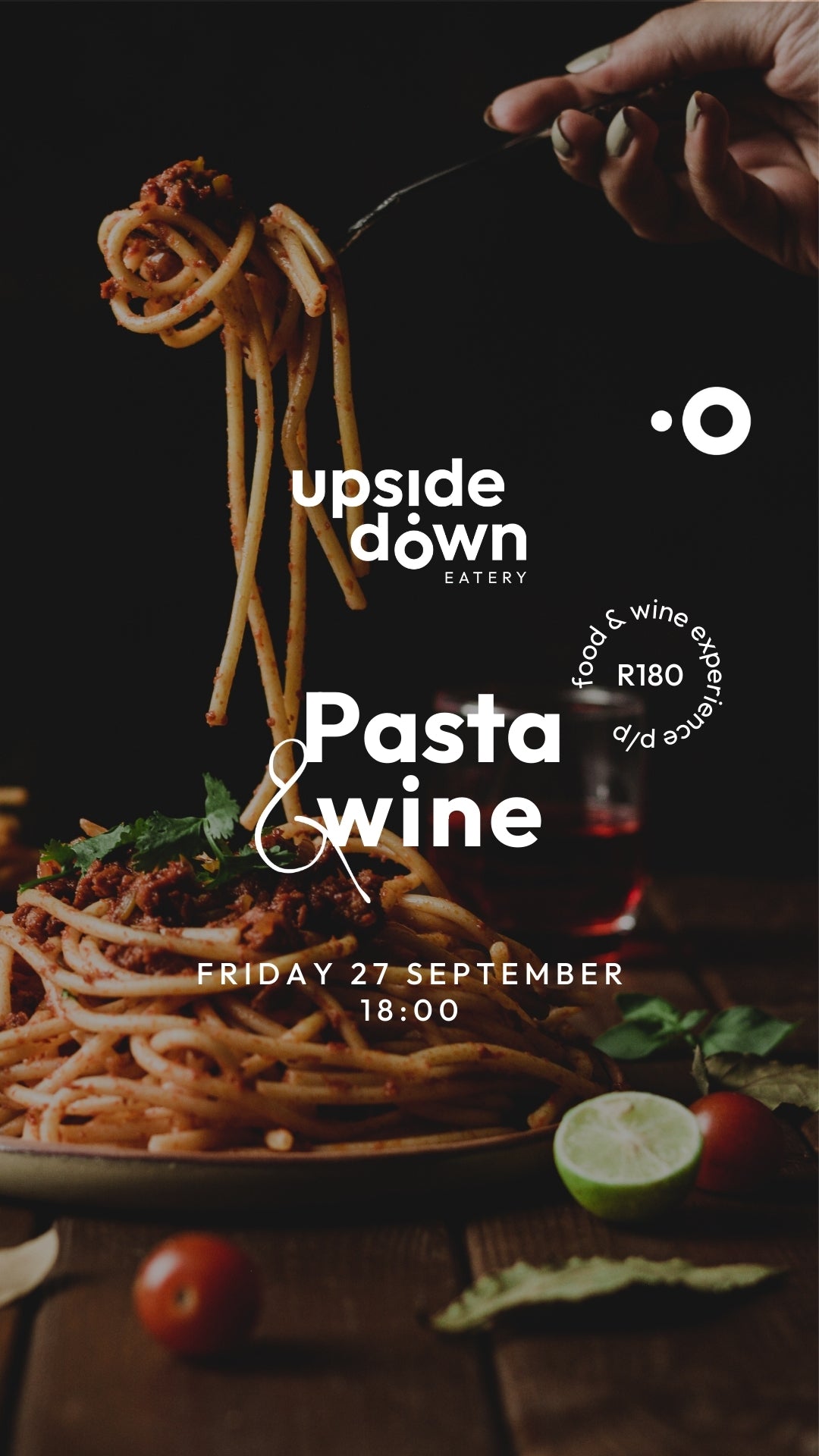 Pasta & Wine 27 Sep 2024
