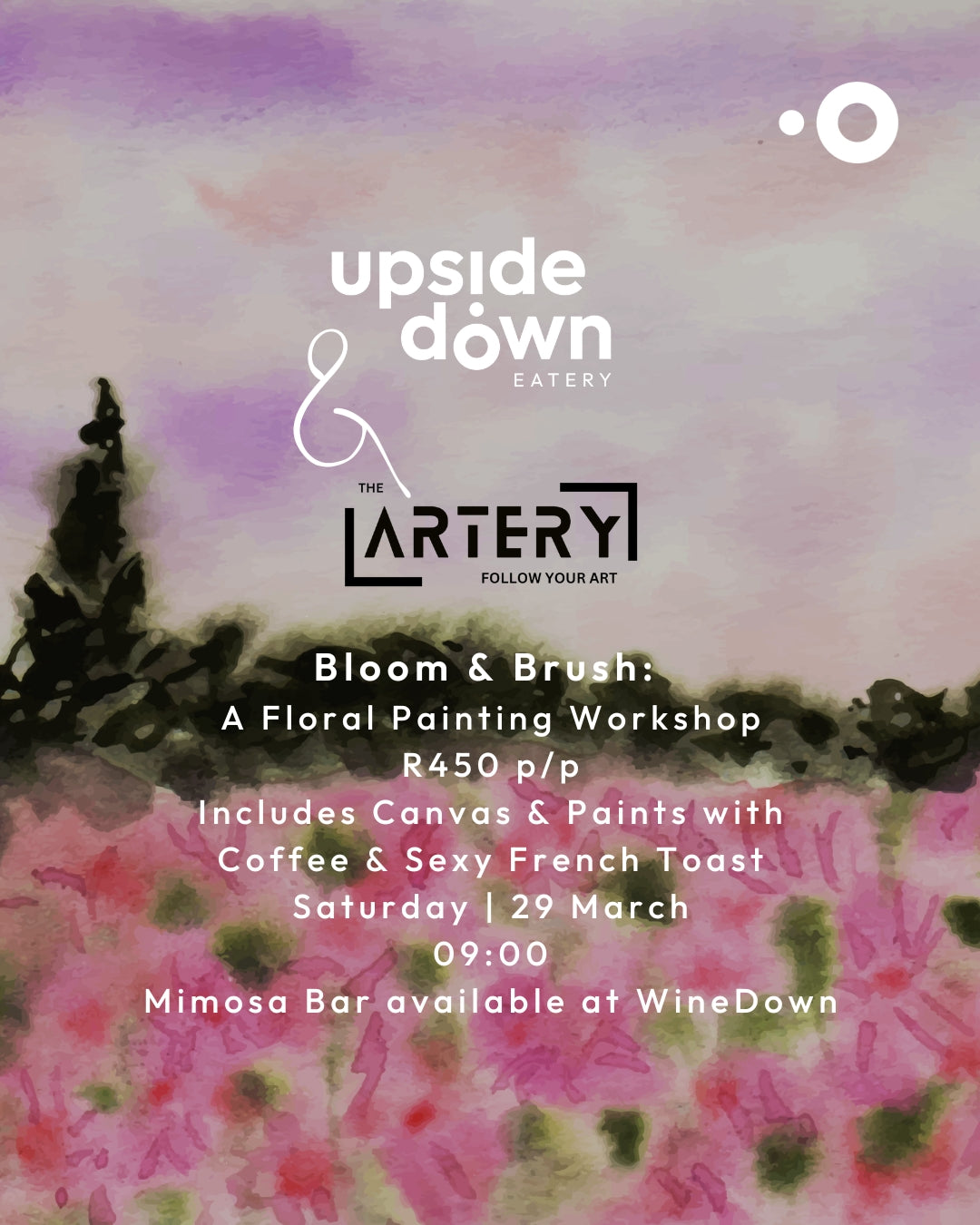 Bloom and Blush : A Floral Painting Experience 29 March 2025