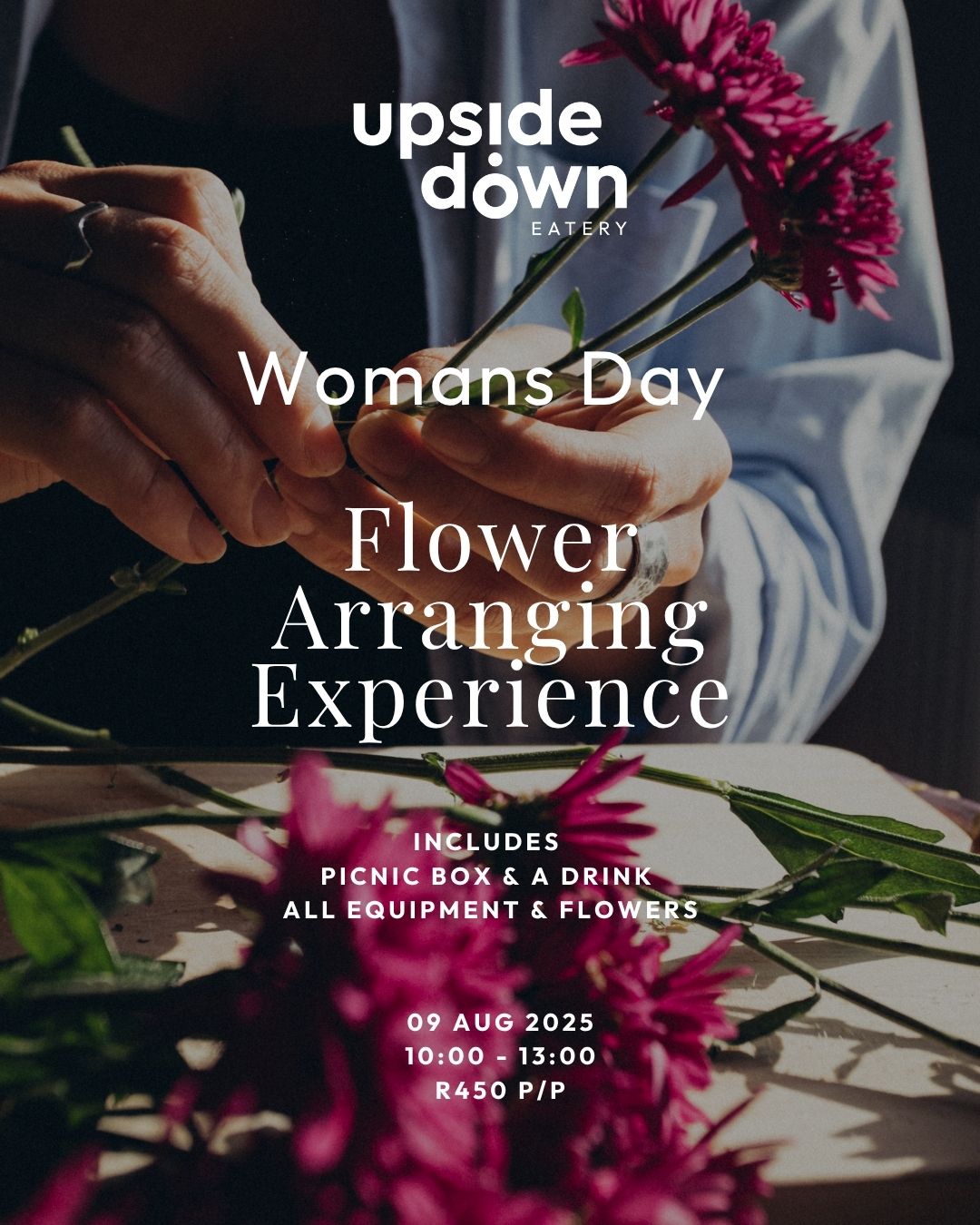 Woman's Day Flower Arranging Experience 09 Aug 2025